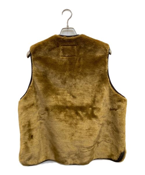 Barbour（バブアー）Barbour (バブアー) Adam et Rope (アダム エ ロペ) ファーベスト ブラウン サイズ:38の古着・服飾アイテム