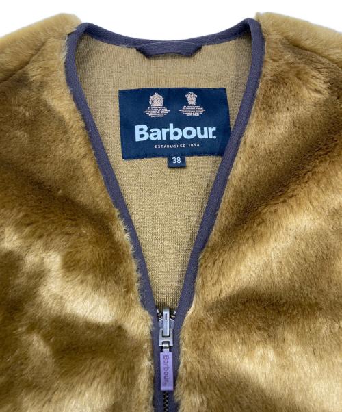 Barbour（バブアー）Barbour (バブアー) Adam et Rope (アダム エ ロペ) ファーベスト ブラウン サイズ:38の古着・服飾アイテム