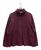 POLO RALPH LAURENポロ・ラルフローレン）の古着「ハーフジップニット」｜パープル