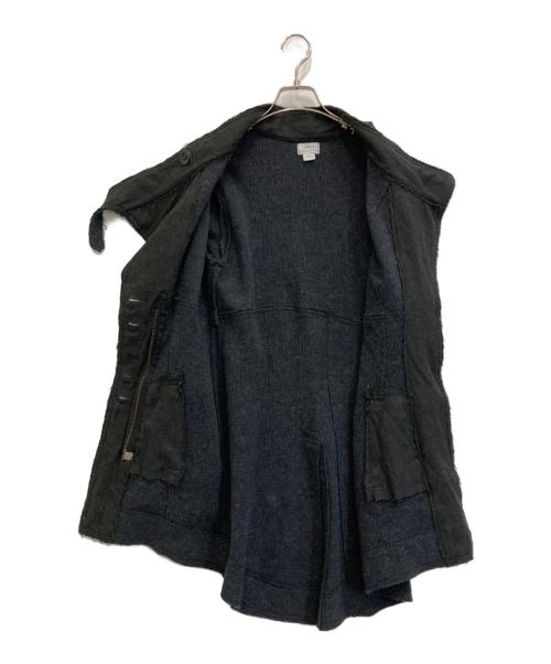 TRANSIT PAR-SUCH（トランジット パーサッチ）TRANSIT PAR-SUCH (トランジット パーサッチ) ニットコート グレー サイズ:3の古着・服飾アイテム