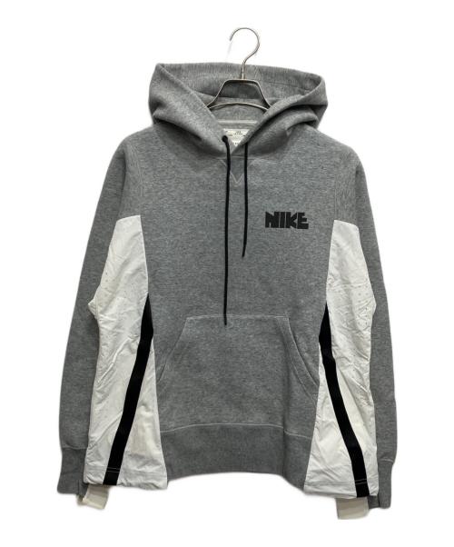 NIKE（ナイキ）NIKE (ナイキ) sacai (サカイ) NRG HOODIE グレー サイズ:Sの古着・服飾アイテム