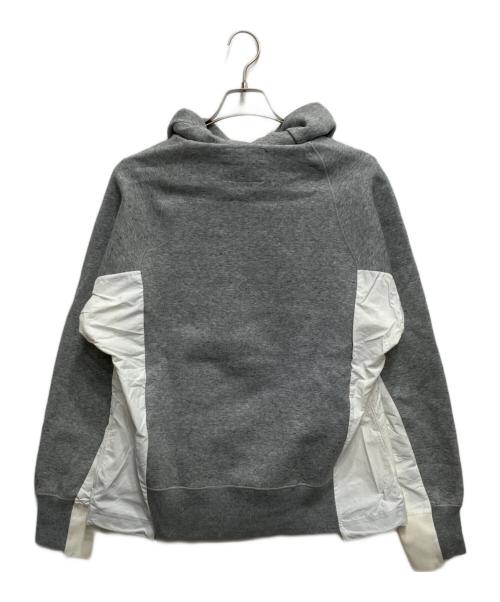 NIKE（ナイキ）NIKE (ナイキ) sacai (サカイ) NRG HOODIE グレー サイズ:Sの古着・服飾アイテム