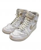 NIKEナイキ）の古着「AIR JORDAN1」｜ホワイト