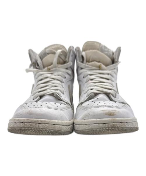 NIKE（ナイキ）NIKE (ナイキ) AIR JORDAN1 ホワイト サイズ:24.5cmの古着・服飾アイテム