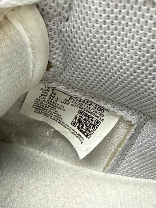 NIKE（ナイキ）NIKE (ナイキ) AIR JORDAN1 ホワイト サイズ:24.5cmの古着・服飾アイテム