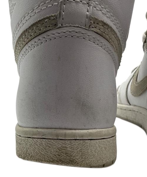 NIKE（ナイキ）NIKE (ナイキ) AIR JORDAN1 ホワイト サイズ:24.5cmの古着・服飾アイテム