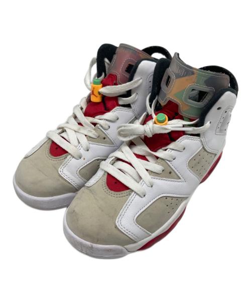 NIKE（ナイキ）NIKE (ナイキ) AIR JORDAN6　RETRO GS ホワイト サイズ:23の古着・服飾アイテム
