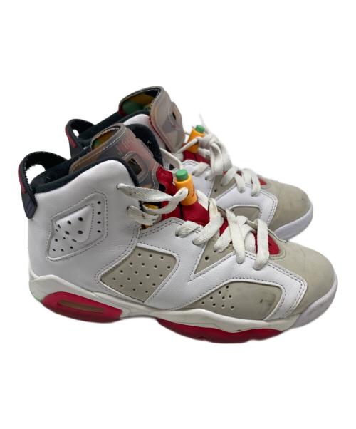 NIKE（ナイキ）NIKE (ナイキ) AIR JORDAN6　RETRO GS ホワイト サイズ:23の古着・服飾アイテム