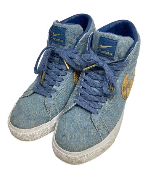 NIKE（ナイキ）NIKE (ナイキ) Supreme (シュプリーム) SB Blazer Mid ブルー サイズ:24cmの古着・服飾アイテム