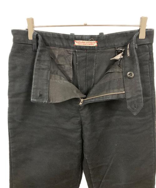 FRANK LEDER（フランクリーダー）FRANK LEDER (フランクリーダー) DEUTSCHELEDER TROUSER ブラック サイズ:Mの古着・服飾アイテム