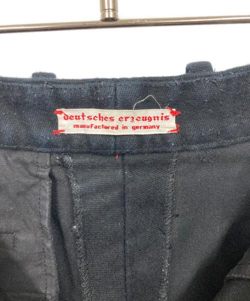 FRANK LEDER（フランクリーダー）FRANK LEDER (フランクリーダー) DEUTSCHELEDER TROUSER ブラック サイズ:Mの古着・服飾アイテム