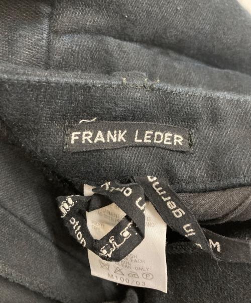 FRANK LEDER（フランクリーダー）FRANK LEDER (フランクリーダー) DEUTSCHELEDER TROUSER ブラック サイズ:Mの古着・服飾アイテム