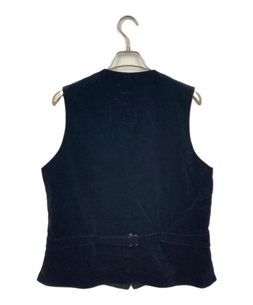 confect（コンフェクト）CONFECT (コンフェクト) クルーネックウールベスト ネイビー サイズ:4の古着・服飾アイテム