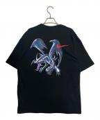 NIKE×遊☆戯☆王DMナイキ×）の古着「ソロ スウッシュ Tシャツ」｜ブラック