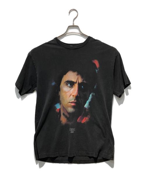 KITH（キス）KITH (キス) SCARFACE (スカーフェイス) Tony Portrait Vintage Tee ブラック サイズ:Mの古着・服飾アイテム