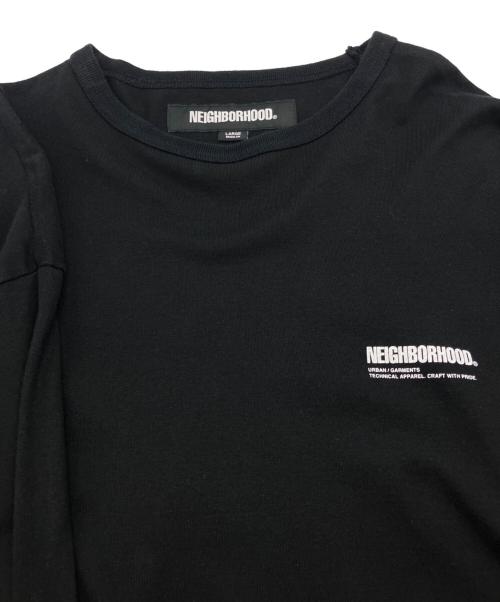 NEIGHBORHOOD（ネイバーフッド）NEIGHBORHOOD (ネイバーフッド) CLASSIC CREWNECK LS ブラック サイズ:Lの古着・服飾アイテム