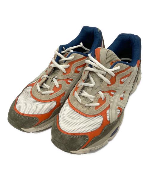 asics（アシックス）asics (アシックス) スニーカー アイボリー×オレンジ サイズ:US11の古着・服飾アイテム