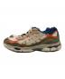 asics (アシックス) スニーカー アイボリー×オレンジ サイズ:US11：10000円