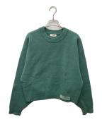 Knuth Marfクヌースマーフ）の古着「silicon label crew neck knit」｜グリーン