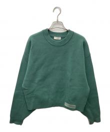 Knuth Marf（クヌースマーフ）の古着「silicon label crew neck knit」｜グリーン