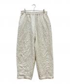 stussyステューシー）の古着「RALPHIE BIG CRINKLE PANT」｜アイボリー