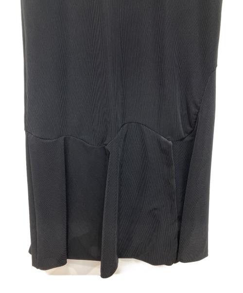 TOGA（トーガ）TOGA (トーガ) Code pique jersey dress ブラック サイズ:M 未使用品の古着・服飾アイテム