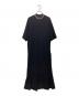 TOGA（トーガ）の古着「Code pique jersey dress」｜ブラック