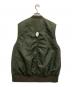 OMMO (オーエムエムオー) NO SLEEVE MIDDLE MA-1 オリーブ サイズ:F：16000円