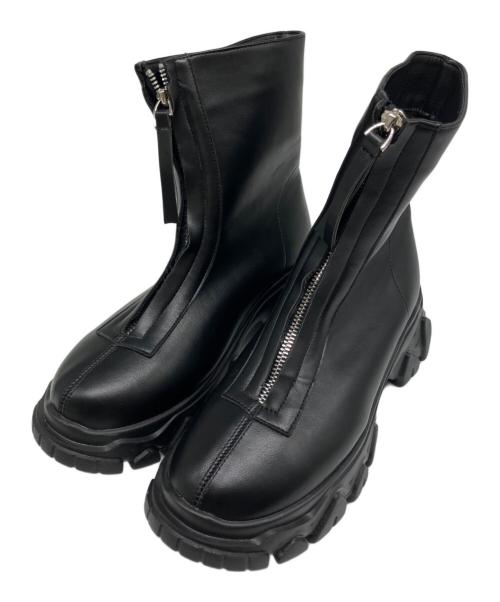 Knuth Marf（クヌースマーフ）Knuth Marf (クヌースマーフ) unique sole boots ブラック サイズ:25の古着・服飾アイテム