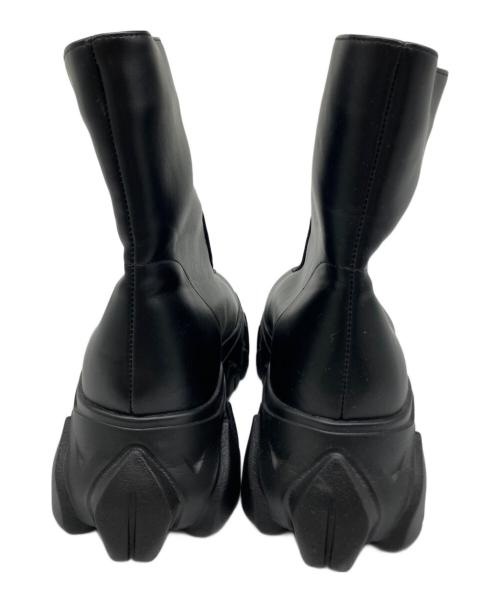 Knuth Marf（クヌースマーフ）Knuth Marf (クヌースマーフ) unique sole boots ブラック サイズ:25の古着・服飾アイテム
