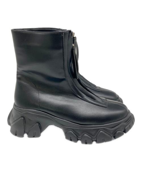 Knuth Marf（クヌースマーフ）Knuth Marf (クヌースマーフ) unique sole boots ブラック サイズ:25の古着・服飾アイテム