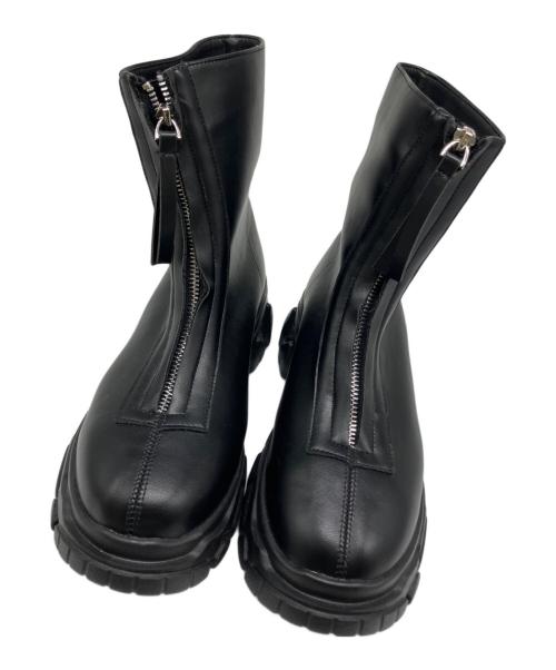 Knuth Marf（クヌースマーフ）Knuth Marf (クヌースマーフ) unique sole boots ブラック サイズ:25の古着・服飾アイテム