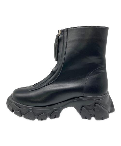 Knuth Marf（クヌースマーフ）Knuth Marf (クヌースマーフ) unique sole boots ブラック サイズ:25の古着・服飾アイテム