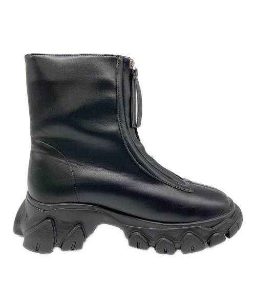 Knuth Marf（クヌースマーフ）Knuth Marf (クヌースマーフ) unique sole boots ブラック サイズ:25の古着・服飾アイテム