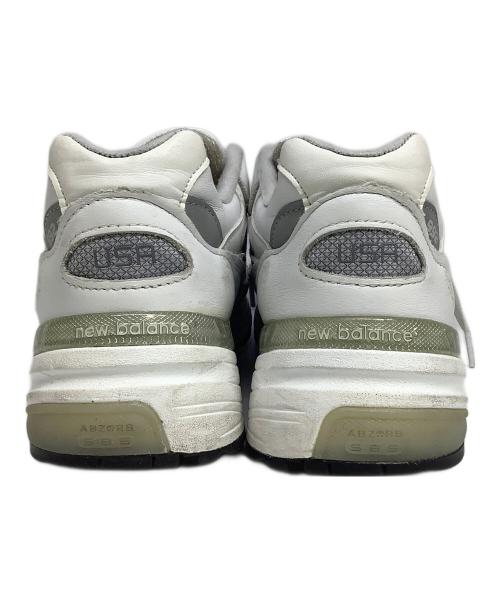 NEW BALANCE（ニューバランス）NEW BALANCE (ニューバランス) M992WL ホワイト サイズ:25cmの古着・服飾アイテム