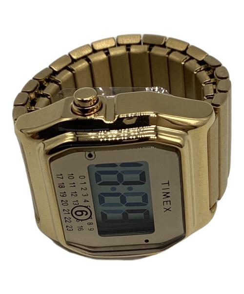 MM6 Maison Margiela（エムエムシックスメゾンマルジェラ）MM6 Maison Margiela (エムエムシックスメゾンマルジェラ) TIMEX (タイメックス) T80 リングウォッチ サイズ:FREEの古着・服飾アイテム