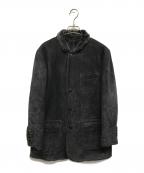 GIORGIO ARMANIジョルジョアルマーニ）の古着「ムートンジャケット」｜グレー