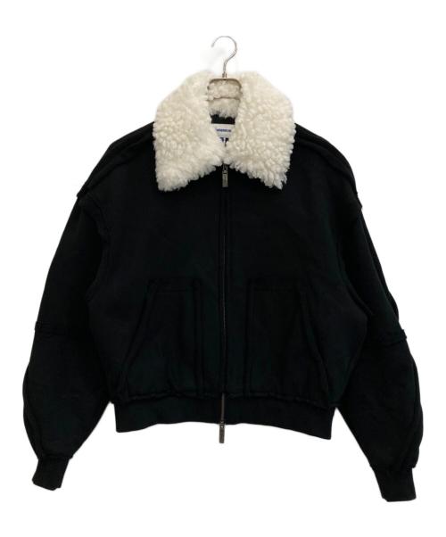 ADER error（アーダーエラー）ADER ERROR (アーダーエラー) Mustang Jersey Jacket ブラック サイズ:XLの古着・服飾アイテム