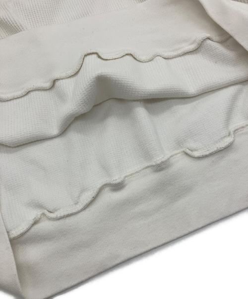 blurhms ROOTSTOCK（ブラームスルーツストック）blurhms ROOTSTOCK (ブラームスルーツストック) Rough & Smooth Thermal Rib P/O ホワイト サイズ:4の古着・服飾アイテム