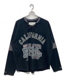 ERL（イーアールエル）の古着「CALIFORNIA HOCKEY JERSEY」｜ブラック
