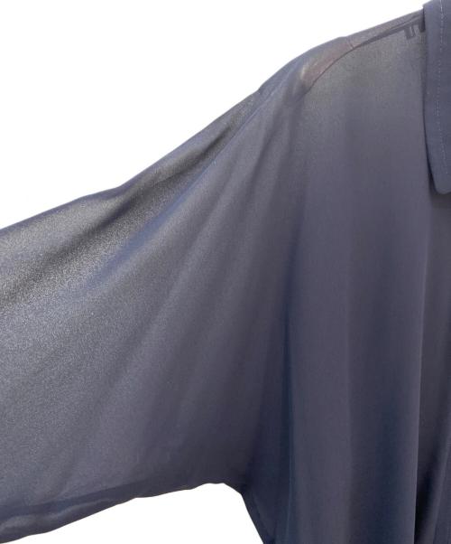 tricot COMME des GARCONS（トリココムデギャルソン）tricot COMME des GARCONS (トリココムデギャルソン) シアージップアップブルゾン ネイビー サイズ:Freeの古着・服飾アイテム