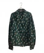 UNDERCOVERアンダーカバー）の古着「ウール縮絨ブルゾン」｜グリーン