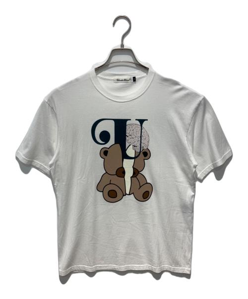 UNDERCOVER（アンダーカバー）UNDERCOVER (アンダーカバー) TEE BRAIN U BEAR ホワイト サイズ:2の古着・服飾アイテム