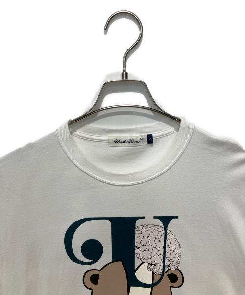 UNDERCOVER（アンダーカバー）UNDERCOVER (アンダーカバー) TEE BRAIN U BEAR ホワイト サイズ:2の古着・服飾アイテム