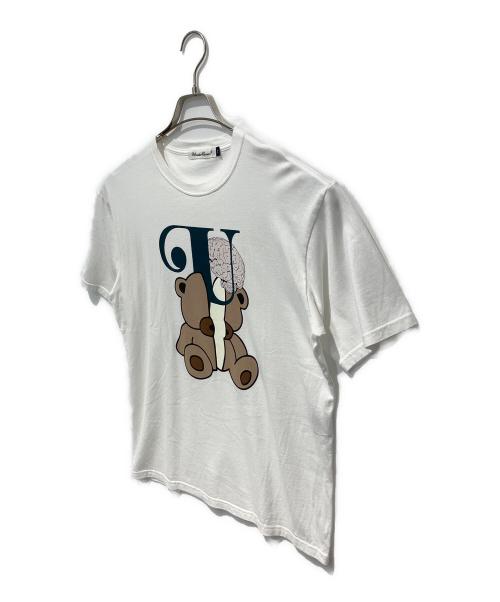 UNDERCOVER（アンダーカバー）UNDERCOVER (アンダーカバー) TEE BRAIN U BEAR ホワイト サイズ:2の古着・服飾アイテム