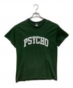 UNDERCOVERアンダーカバー）の古着「PSYCHO Tee」｜グリーン