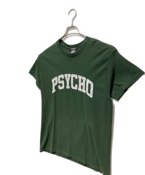 UNDERCOVER（アンダーカバー）UNDERCOVER (アンダーカバー) PSYCHO Tee グリーン サイズ:Lの古着・服飾アイテム