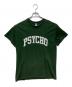 UNDERCOVER（アンダーカバー）の古着「PSYCHO Tee」｜グリーン