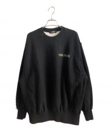 UNDERCOVER（アンダーカバー）の古着「スウェット/WELCOME TWIN PEAKS 5」｜ブラック×スカイブルー