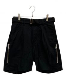 UNDERCOVER（アンダーカバー）の古着「ZIP POCKET SHORTS」｜ブラック